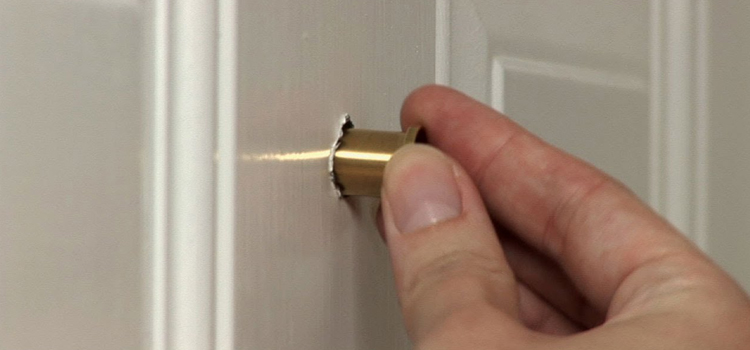 peephole door repair in Kentfield