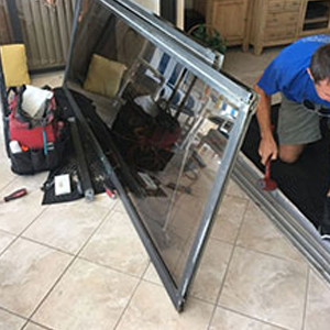 sliding glass door frame repair Kentfield